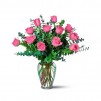 Dozen Pink Roses